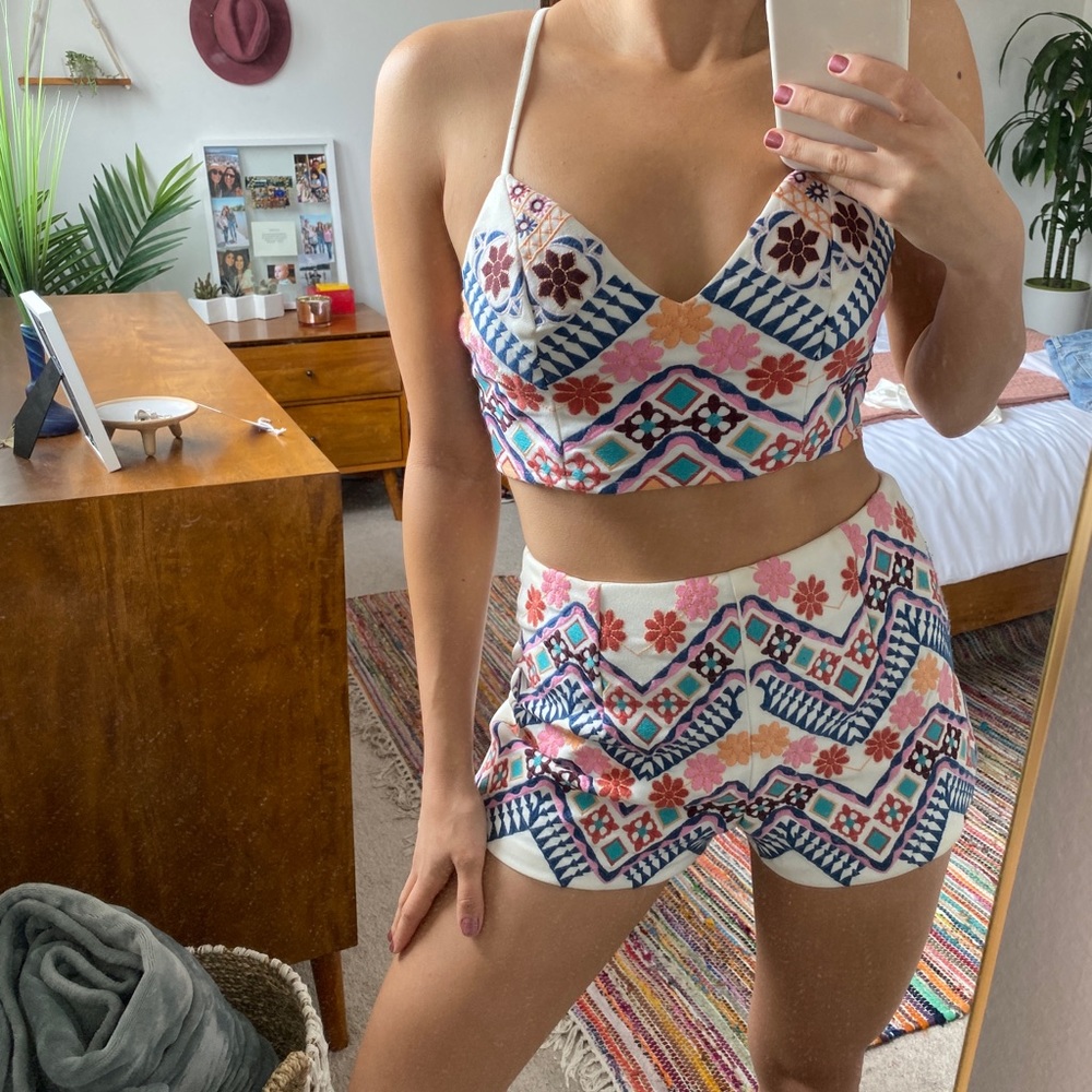 Mexico matching set top and shorts